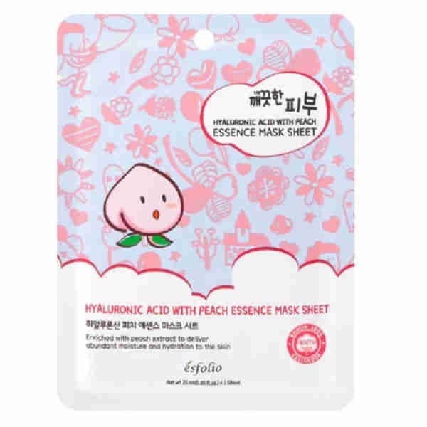 Hyaluronic Acid with Peach Essence Mask Sheet
