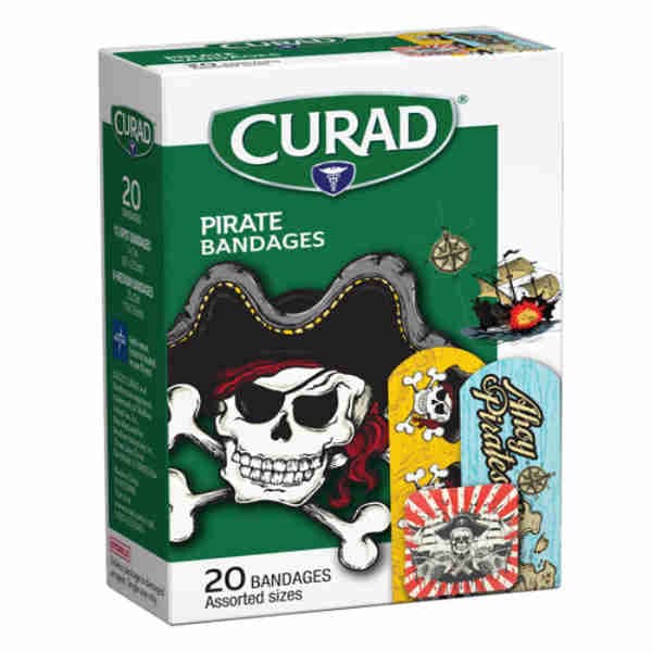 Pirate Bandage Assorted Size