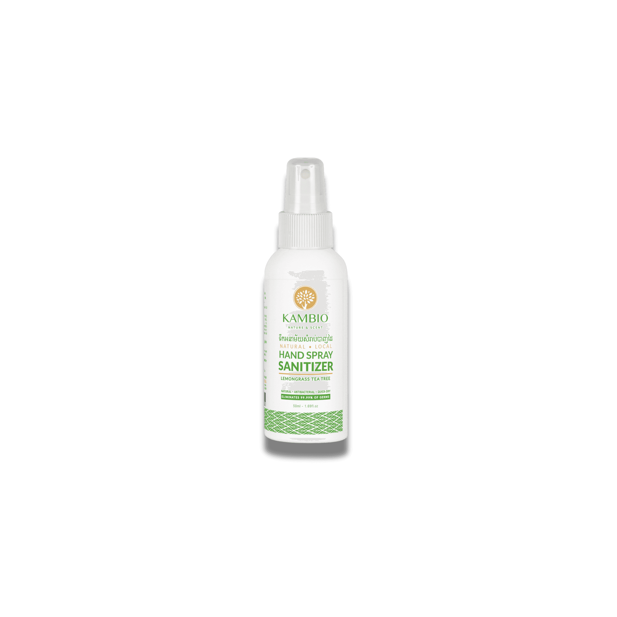 Hand Sanitizer Spray Lemongrass & Tea Tree