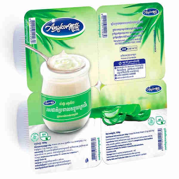 យ៉ាអួ រសជាតិប្រទៀល-Angkor Milk