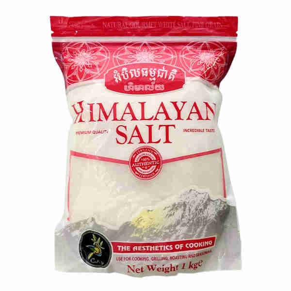 White Himalayan Salt - Cap