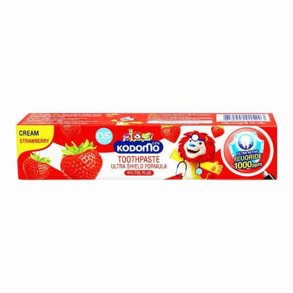 Strawberry Toothpaste Ultra Shield Formula Sugar Free
