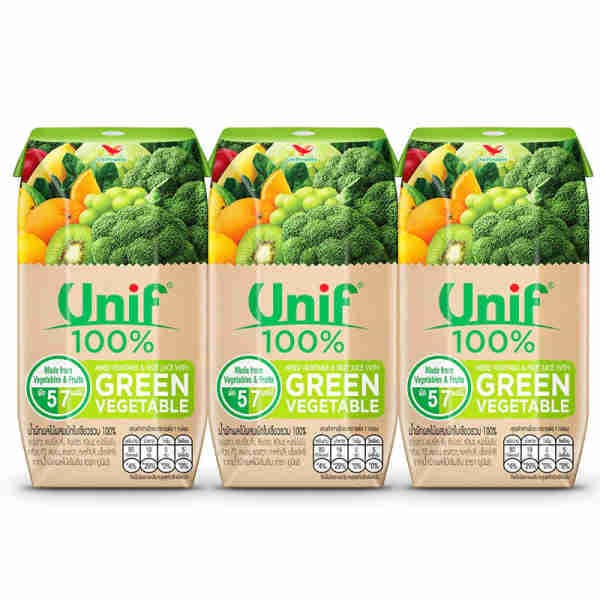 Mixed Vegetables & Fruit Juice with Green Vegetables