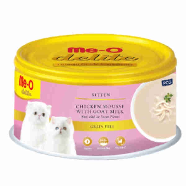 Delite Kitten Chicken Mousse with Goat Milk Grain Free