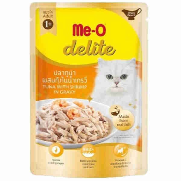 Delite Tuna with Shrimp In Gravy Pouch