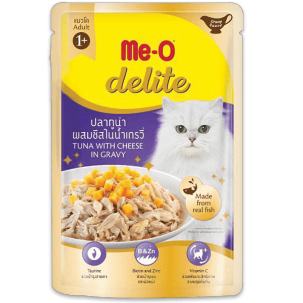Delite Tuna with Cheese in Gravy Pouch