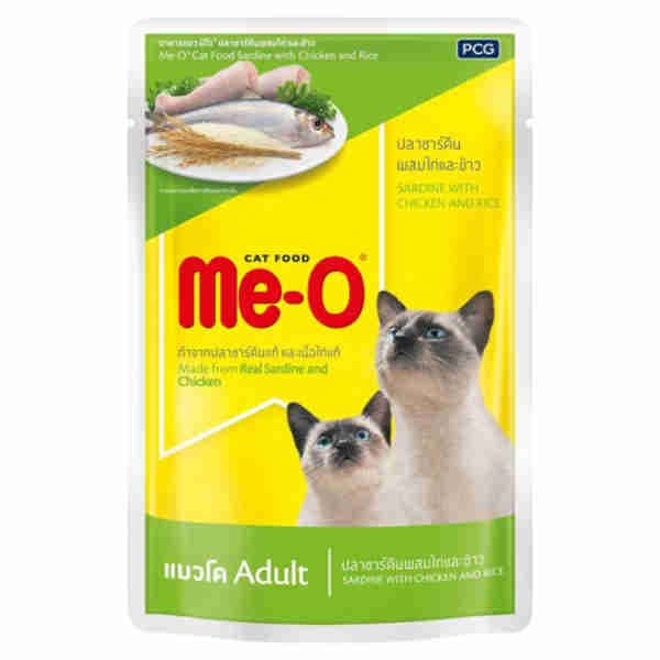 Adult Sardine with Chicken & Rice Pouch
