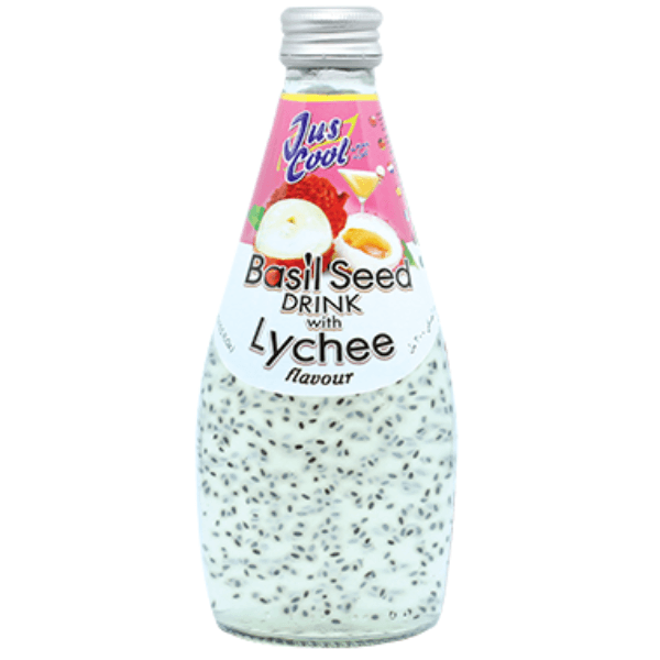 Basil Seed Drink with Lychee