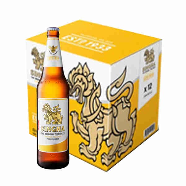 Singha Beer Big Bottle 630ml