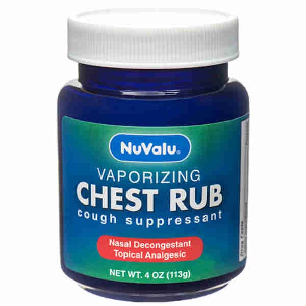 Vaporizing Chest Rub