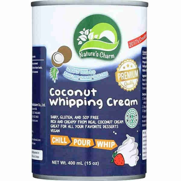 Coconut Whipping Cream - Nature's Charm 1