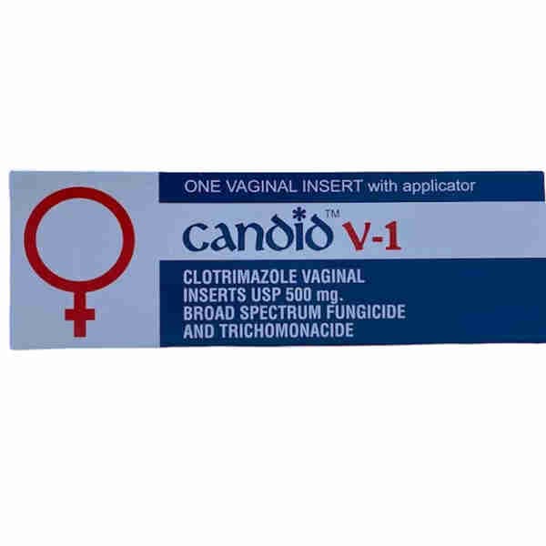 Clotrimazole 500mg Vaginal Tablet - Candid-V1