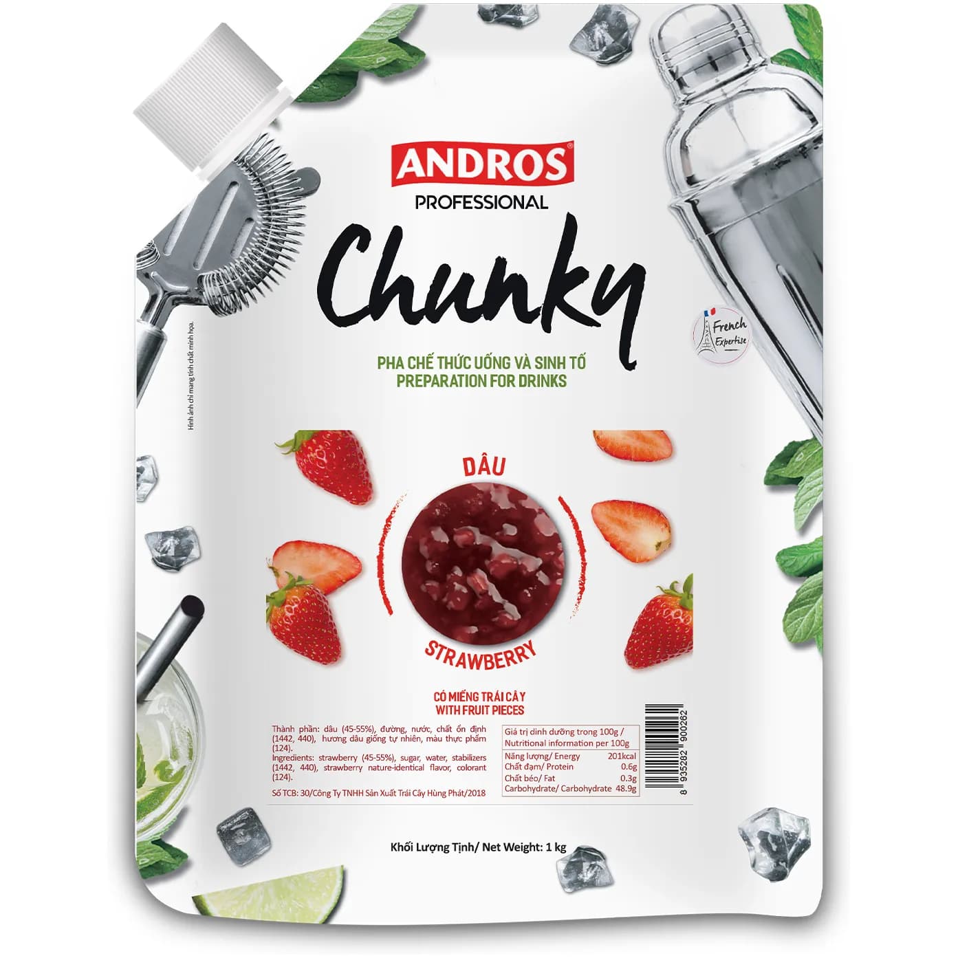 Chunky Fruit Preparation Strawberry