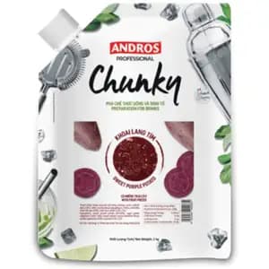 Chunky Fruit Preparation Sweet Purple Potato - Andros