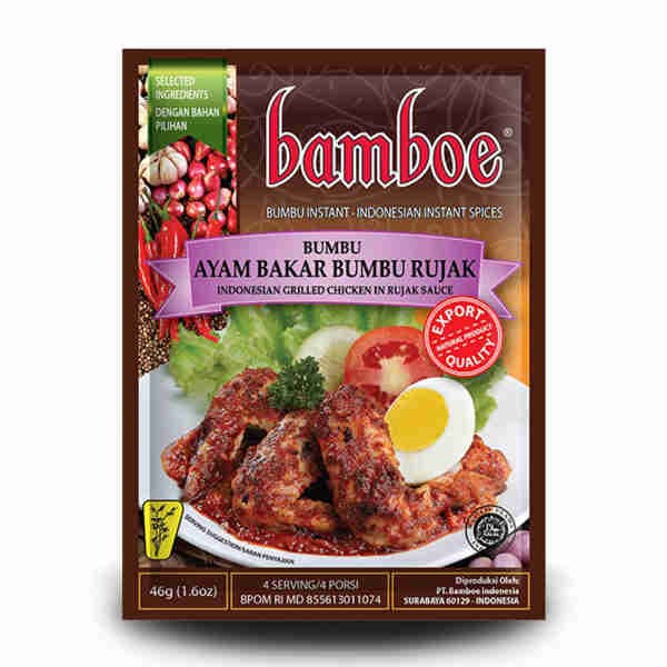 Grilled Chicken in Rujak Sauce Spice Mix