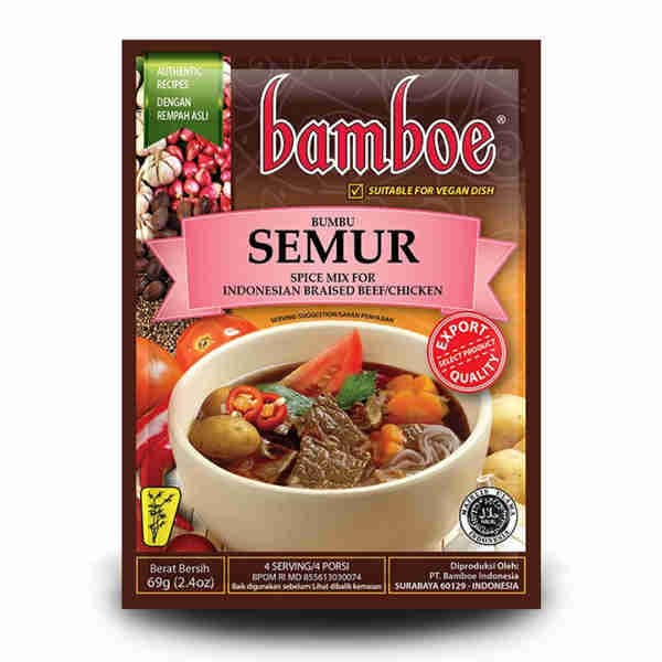 Indonesian Braised Beef & Chicken Mix