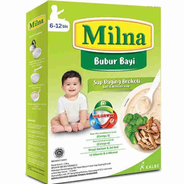 Baby Cereal Beef & Broccoli Soup - Milna