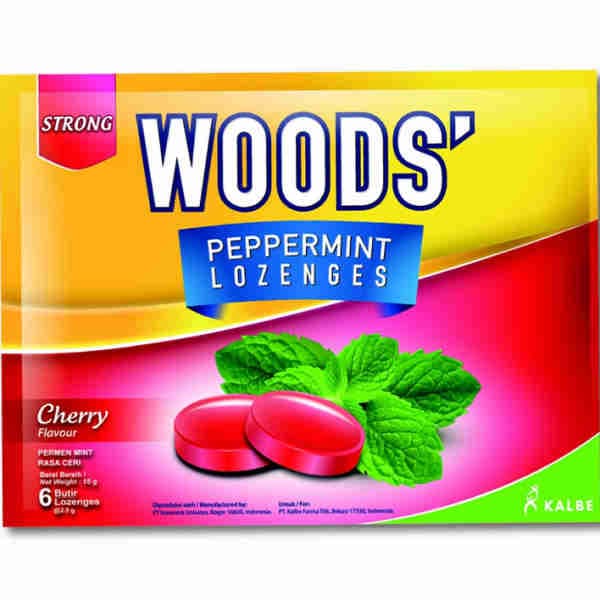 Peppermint Lozenges Cherry Flavour