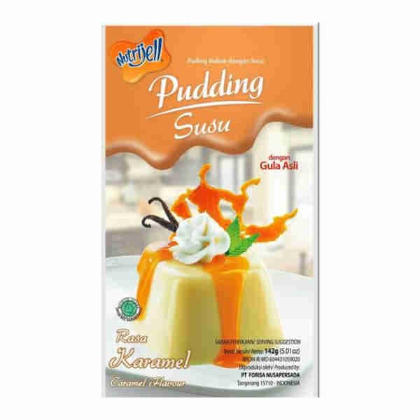 Instant Pudding Powder Mix Caramel Flavor