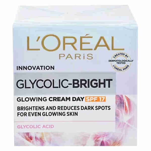 Glycolic Bright Glowing Cream Day SPF17