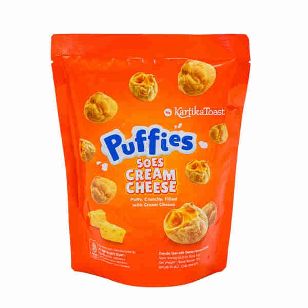 Cheese filled Puffs - Kartika Toast Puffies