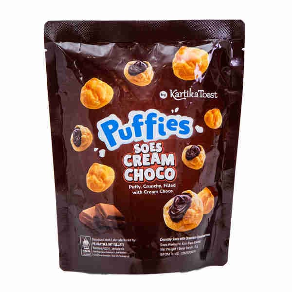 Chocolate filled Puffs
