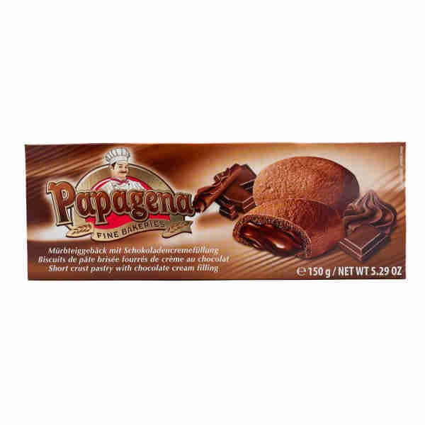 Short Crust Pastry with Chocolate Cream Filling - Papagena