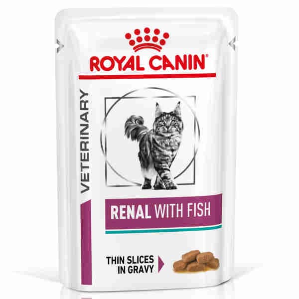 Renal with Fish Thin Slices in Gravy Pouch