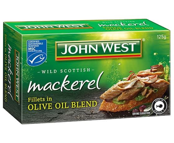 Mackerel Fillets In Olive Oil Blend