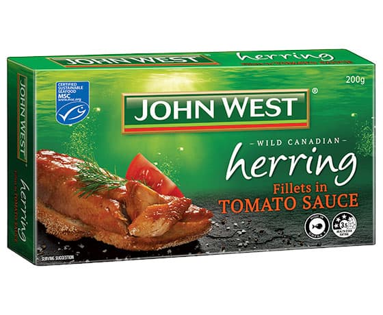 Herring Fillets In Tomato Sauce