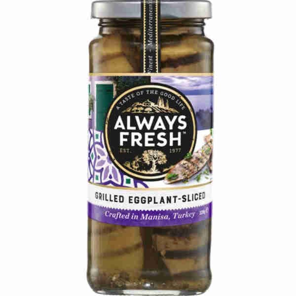 Grilled Eggplant Sliced