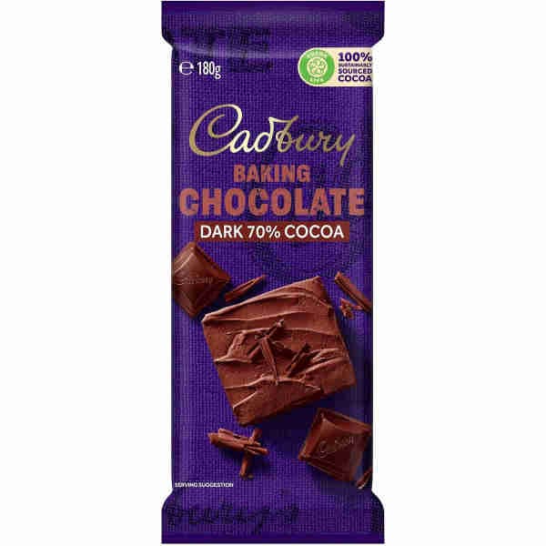 Baking Dark Chocolate 70% Cocoa