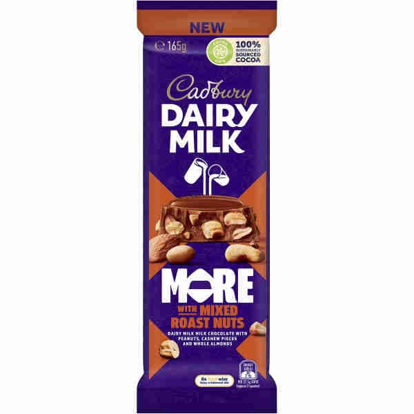 Dairy Milk More with Mixed Roast Nuts