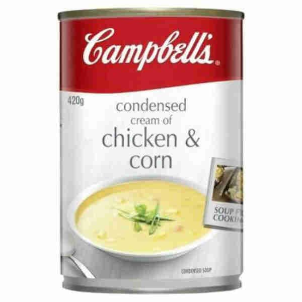 Condensed Cream of Chicken & Corn Soup
