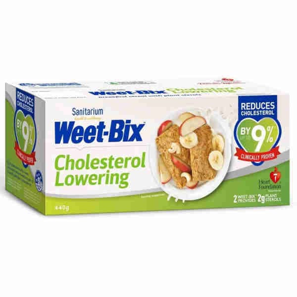 Weet-Bix Cholesterol Lowering