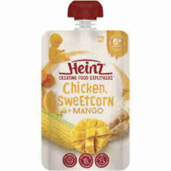Chicken, Sweetcorn & Mango 6m+