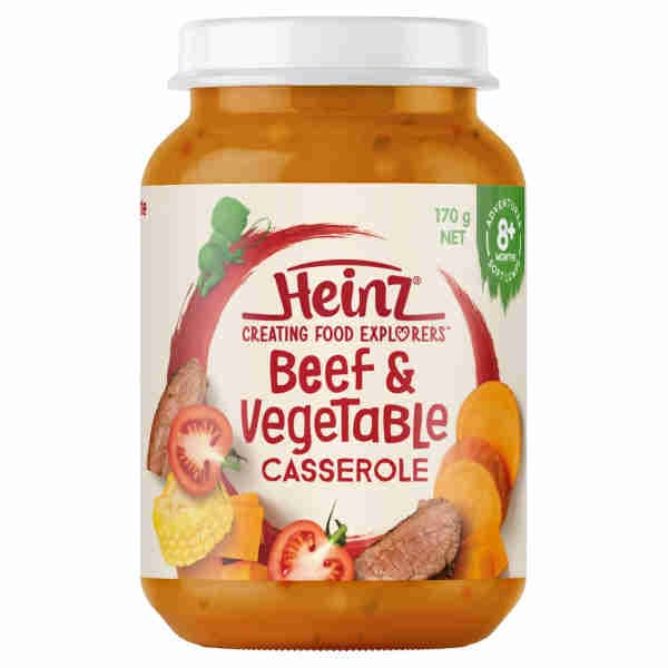 Beef & Vegetable Casserole 8m+
