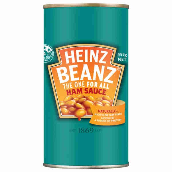 Baked Beanz Ham Sauce