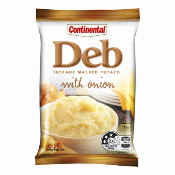 Deb Instant Mashed Potato with Onion
