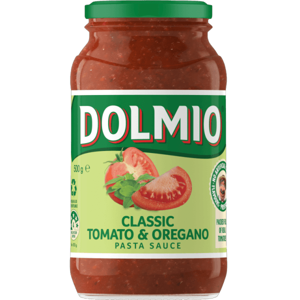 Classic Tomato & Oregano Pasta Sauce