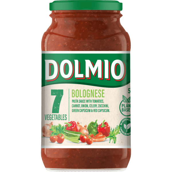 7 Vegetables Bolognese Pasta Sauce