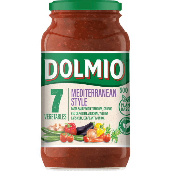 7 Vegetables Mediterranean Style Pasta Sauce