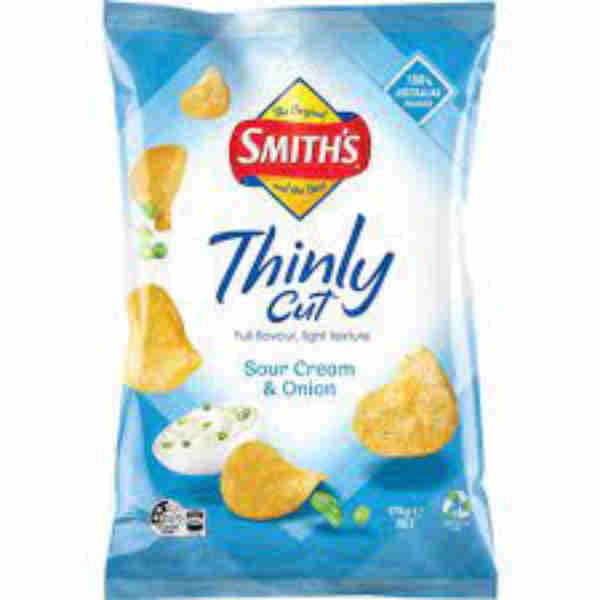 Thinly Cut Sour Cream & Onion - Smith's