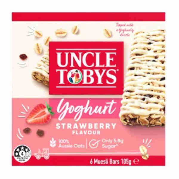 Yogurt Strawberry Cereal Bar