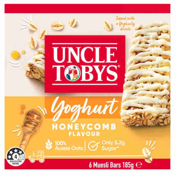 Yogurt Honeycomb Cereal Bar