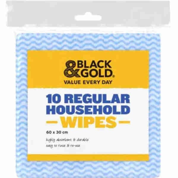 10 Regular Household Wipes