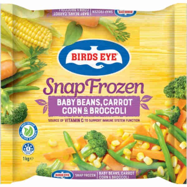 Baby Beans, Carrot, Corn & Broccoli - BirdsEye