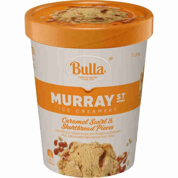 Caramel Swirl & Shortbread Pices Ice Cream