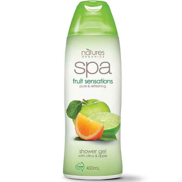 Fruit Sensations Shower Gel with Citrus & Apple - Nature Organic