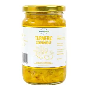 Turmeric Sauerkraut - Backyard Cafe